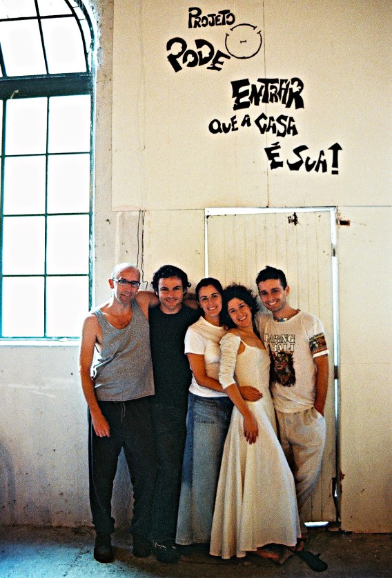 Plinio Soares, Rodrigo Bolzan, Bel Kowarick, Tânia Ripardo e Marcos Damigo, atores do projeto